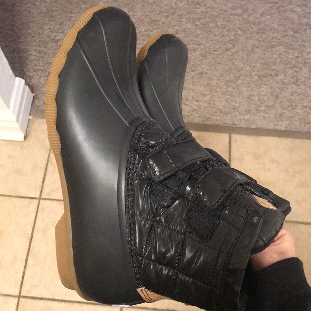 Sperry boots, women’s. Size 12